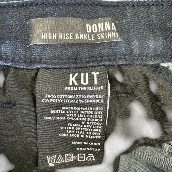 Kut From The Kloth Jean Denim Skinny Size 4 - Picture 8 of 9